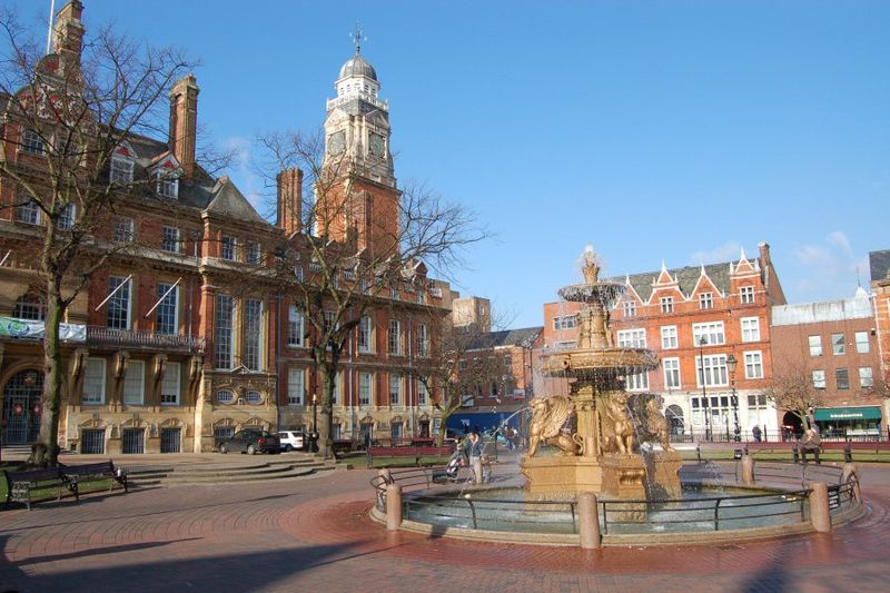 Leicester in Leicestershire